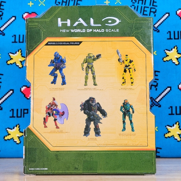 Halo Infinite Master Chief with Commando Rifle and Grappleshot Series 3 WCT New - Picture 2 of 7